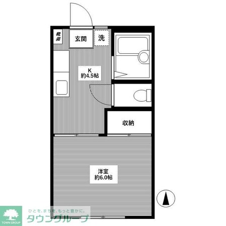 パールハイツ天沼の物件間取画像